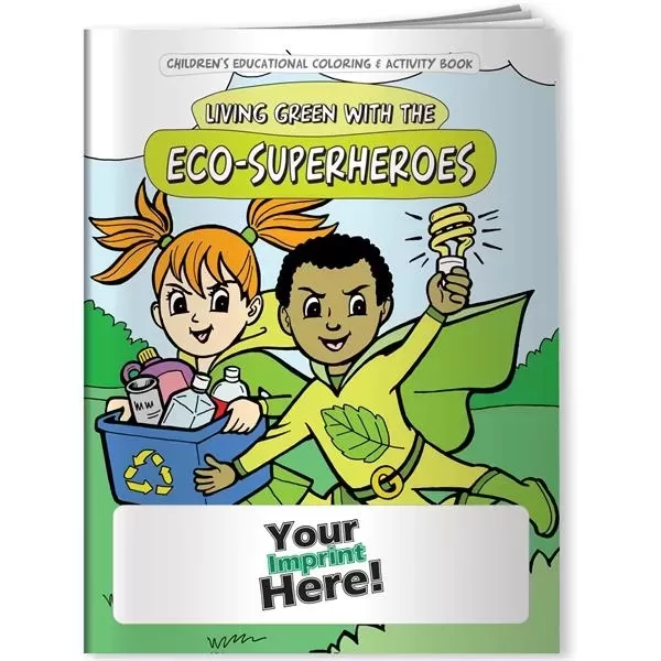 Coloring Book - Eco-Superheroes