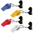 Whistle key tag with