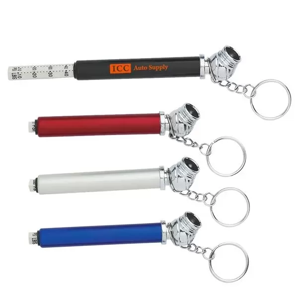 Mini tire gauge key