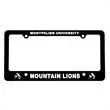 Classic license plate frame
