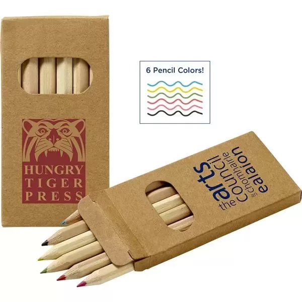 6-piece colored pencil set