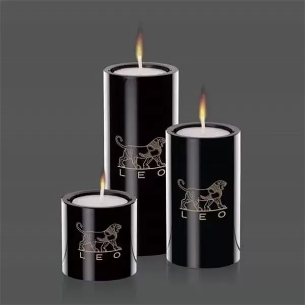 Candleholders - Black Optical