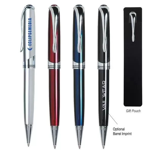 Metal twist pen with