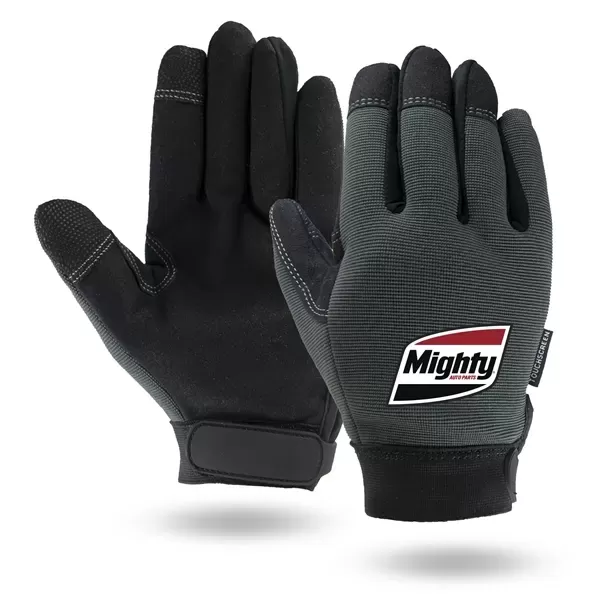 Touchscreen mechanics gloves, black