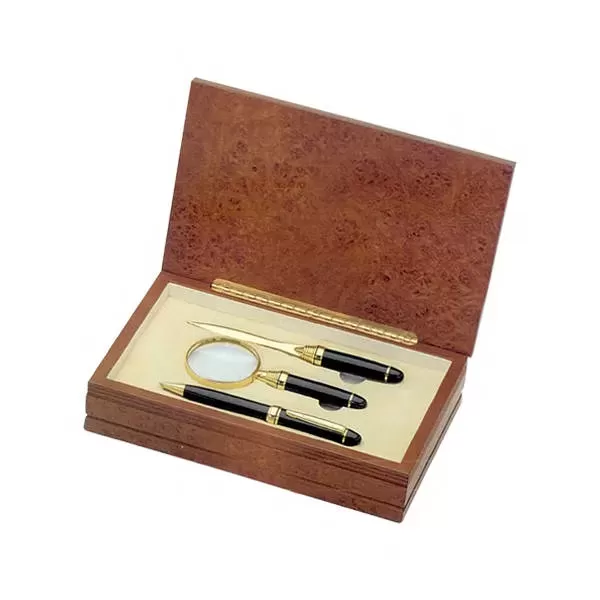 Executive brass pen, letter