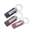 Comfortable leather key ring.