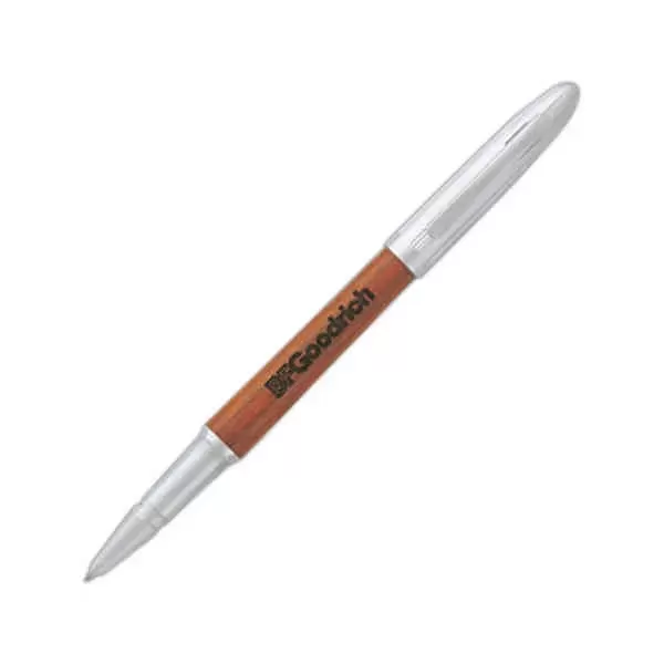 Cap off rollerball pen