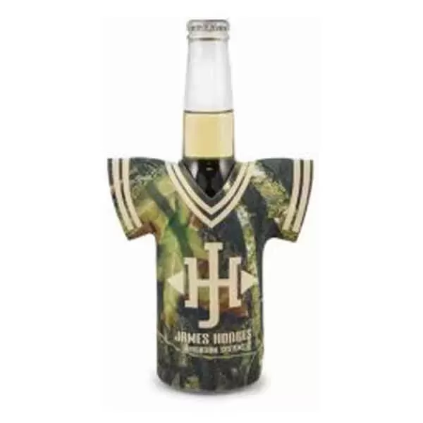 Trademark camouflage bottle insulator.