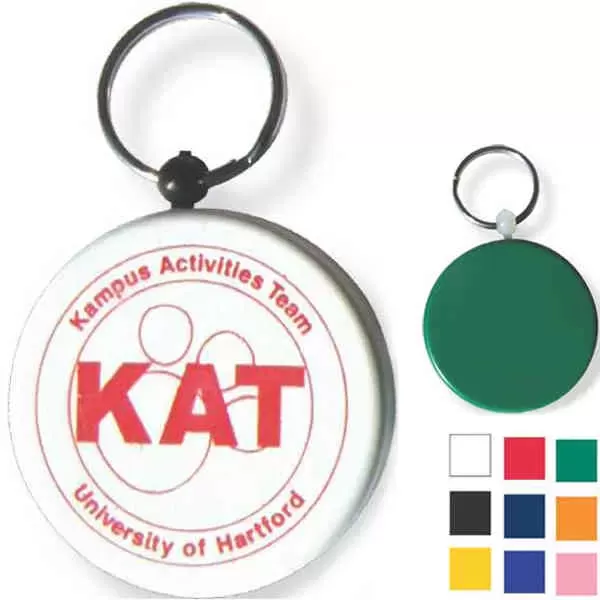 Key tag with beverage