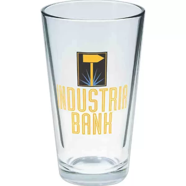 Pint glass. 16 oz.