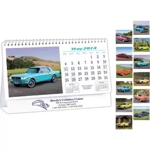 Imprinted Promo Auto Desk Calendar