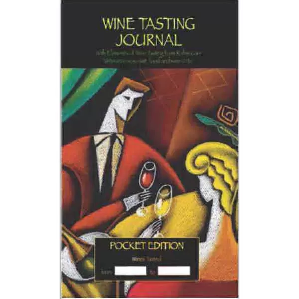 Wine tasting journal with