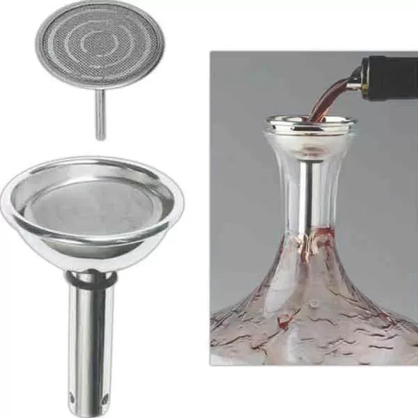 Silver plated splay wine