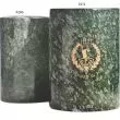 Green marble champagne cooler.