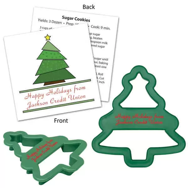 Customizable Christmas tree shaped