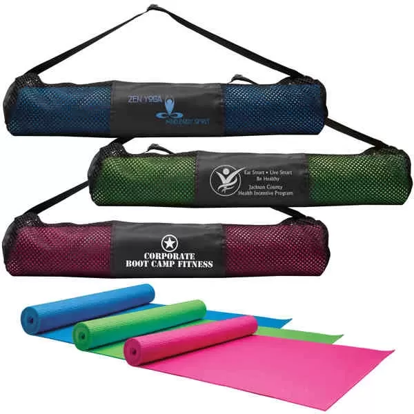 PVC yoga fitness mat