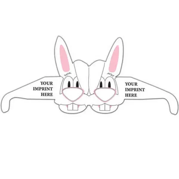 Bunny glasses made from