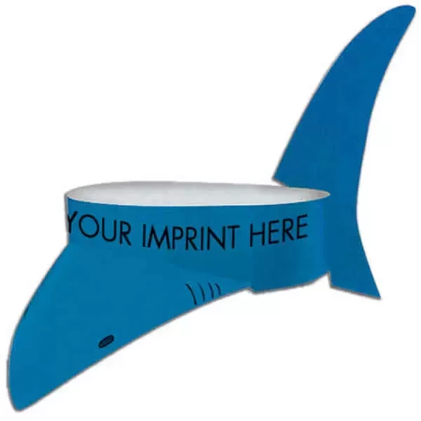 Shark headband made from