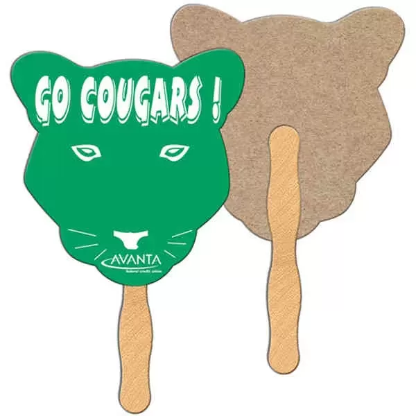 Cougar shaped fan is