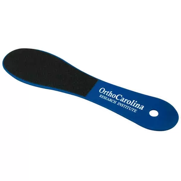 Two-sided pedicure file. 