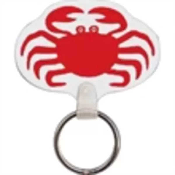 Crab key tag made