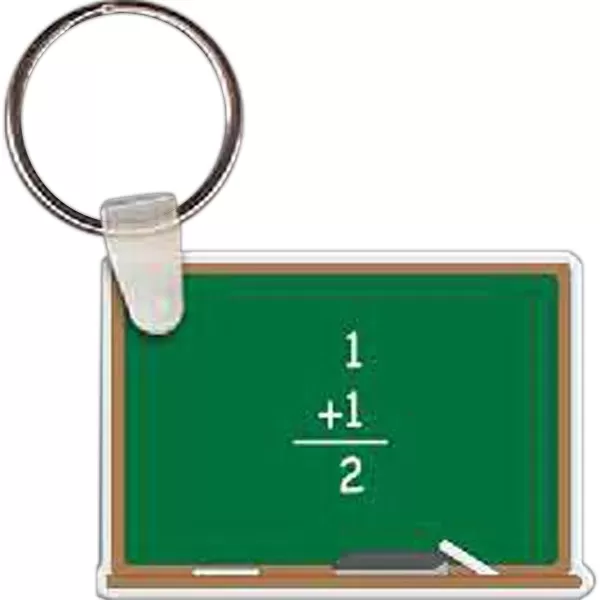 Chalk board shaped key