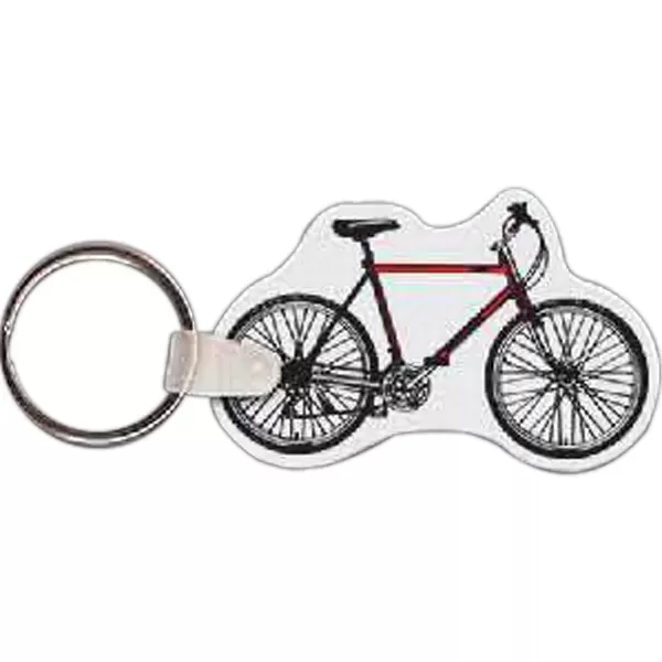 Bicycle-shaped key tag, 2.39