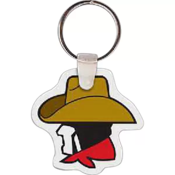 Key tag with Cowboy