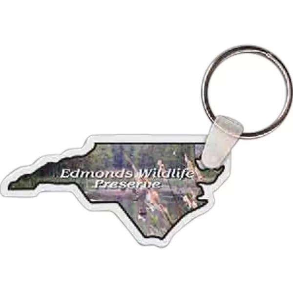 North Carolina shaped key