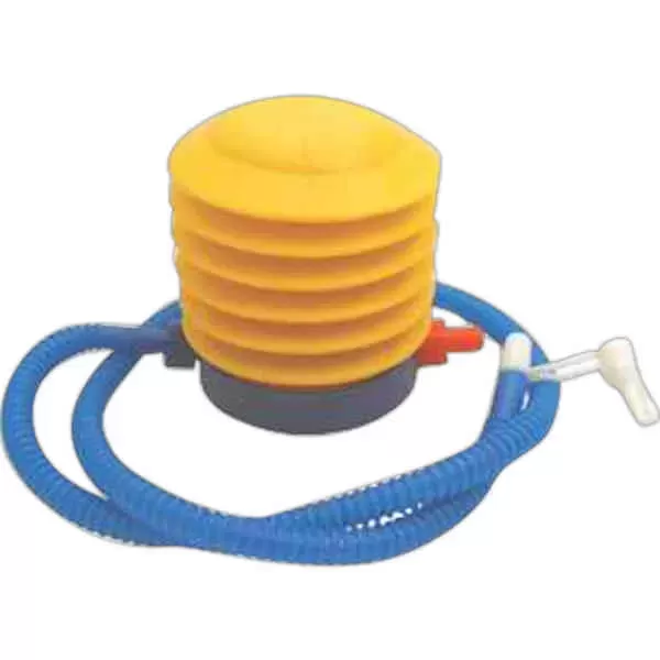 Foot pump air inflator.