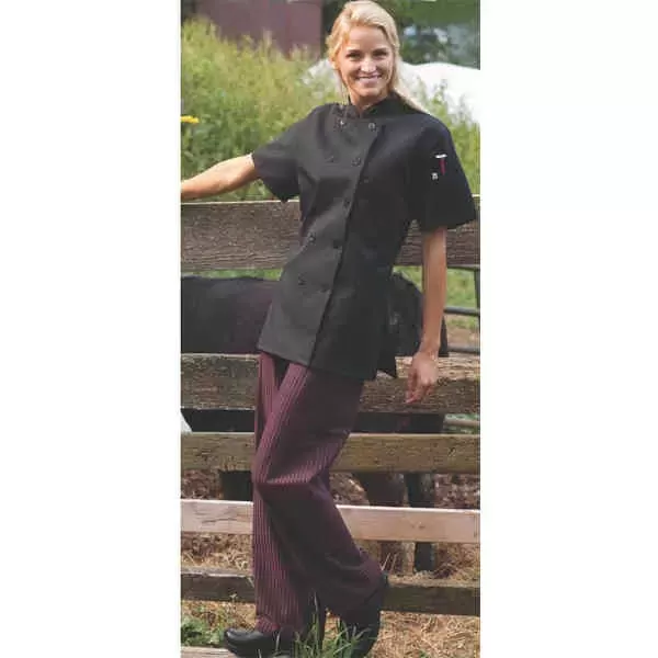 Women's short sleeve chef