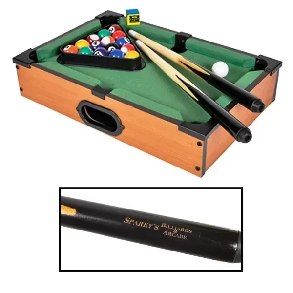 Table top pool table