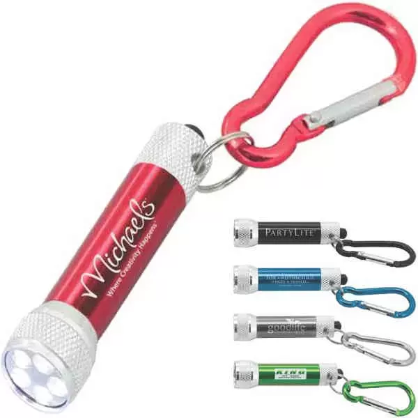 Flashlight with five bright