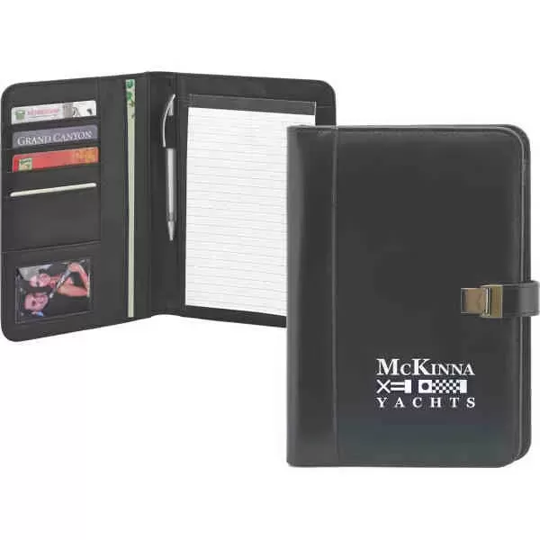 Simulated leather junior padfolio