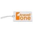 Luggage tag with stock