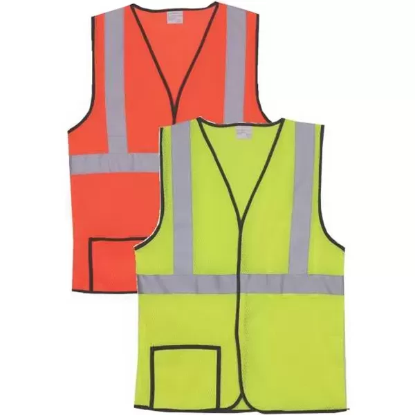 Single-stripe safety vest with