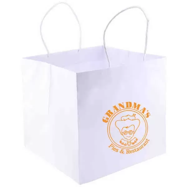 Wide Gusset Takeout Bags