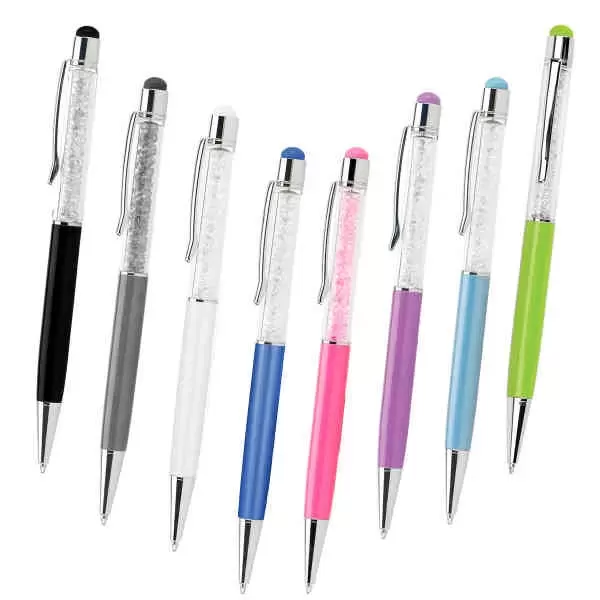 Cappella Crystal Metal Stylus