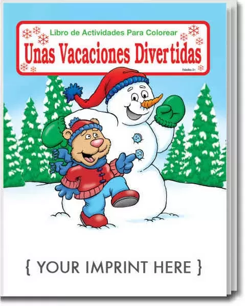 Holiday Fun Spanish coloring