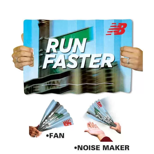 Banner, noise maker and