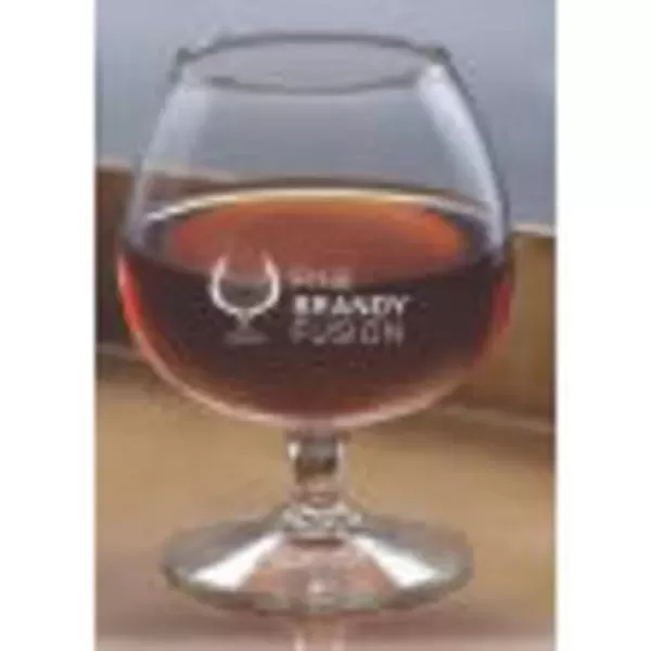 12 ounce glass brandy