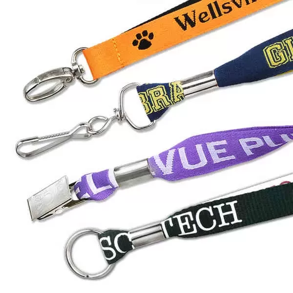 Unique lanyards made with
