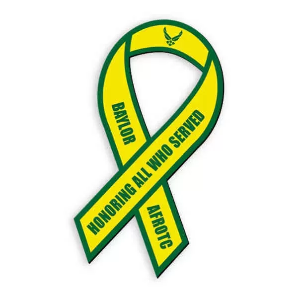 Awareness ribbon magnet custom