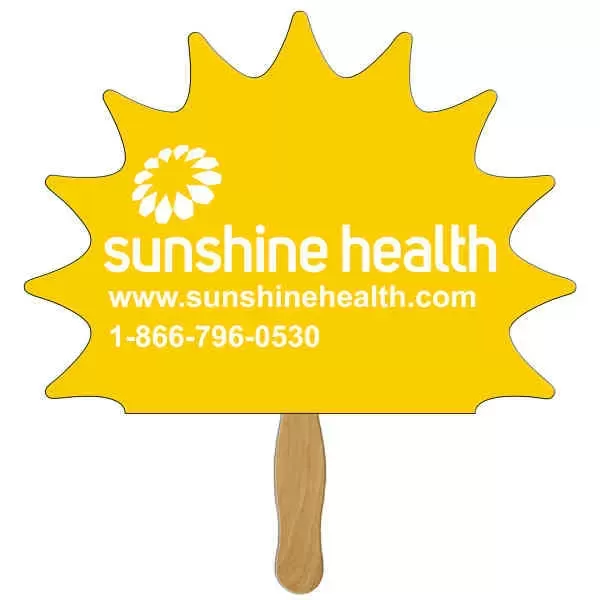 Sun shape fan, high