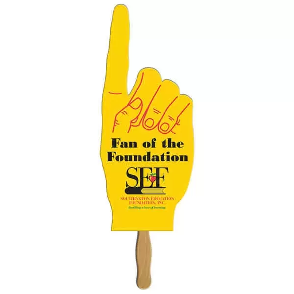 Big finger shape fan,