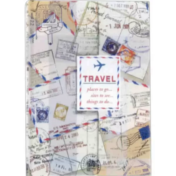 Foldover Travel Compact Journal.