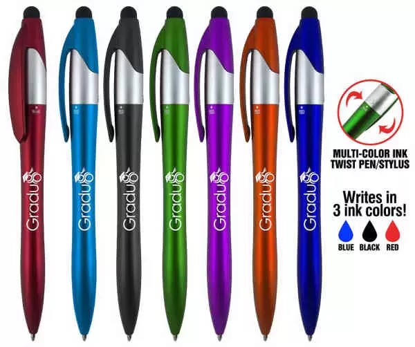 2-in-1 twist-action ballpoint pen