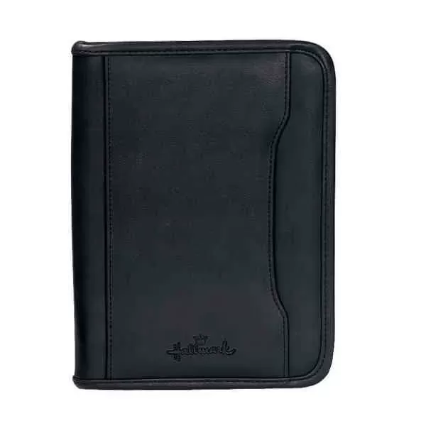 Junior simulated leather padfolio