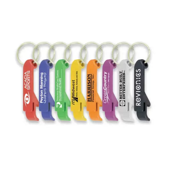 Aluminum Bottle Opener Keychain