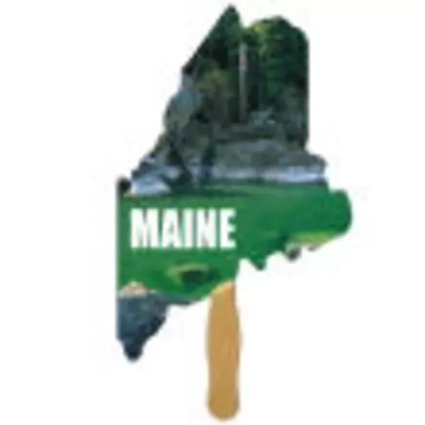 Maine State shaped fast